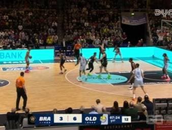 Spiel Highlights zu Basketball Löwen Braunschweig - EWE Baskets Oldenburg