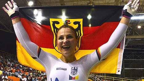 Kristina Vogel konnte im Teamsprint mit Miriam Welte 2012 olympisches Gold holen