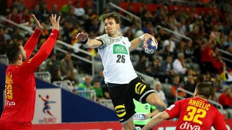 Die deutschen Herren lassen Montenegro im ersten Gruppenspiel keine Chance