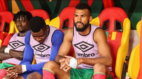 Eric Maxim Choupo-Moting läuft nicht auf, obwohl er in der Startelf stand