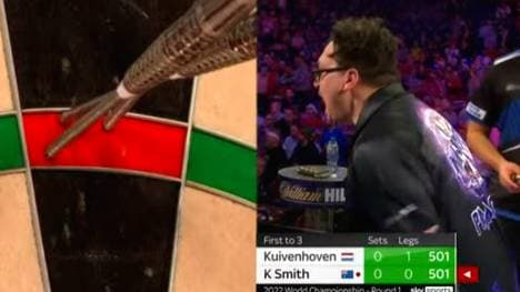 Ky Smith verlor trotz drei 180er klar