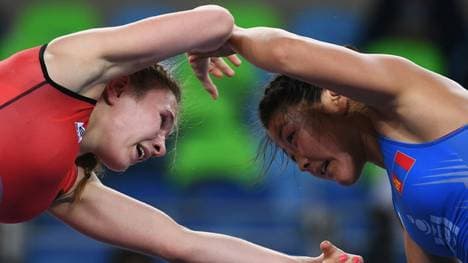 Luisa Niemesch (l.) gewinnt EM-Bronze in Zagreb