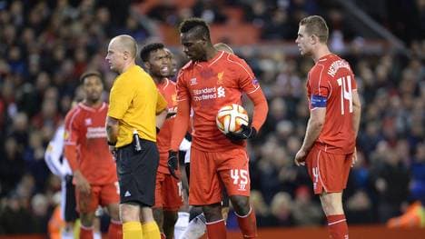 Mario Balotelli und Jordan Henderson