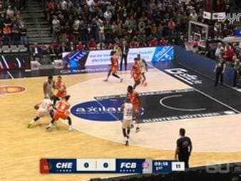 Spiel Highlights zu NINERS Chemnitz - FC Bayern München Basketball