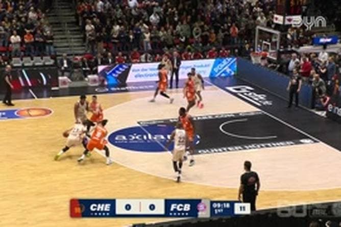 Spiel Highlights zu NINERS Chemnitz - FC Bayern München Basketball