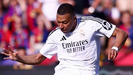 Bleibt Real Madrid (im Bild: Kylian Mbappé) im Meisterrennen?