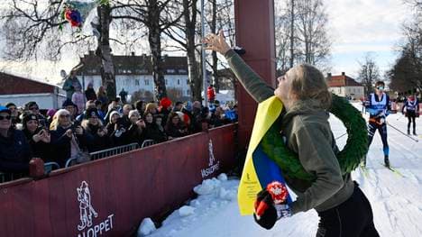 Stina Nilsson beeindruckte beim Wasalauf