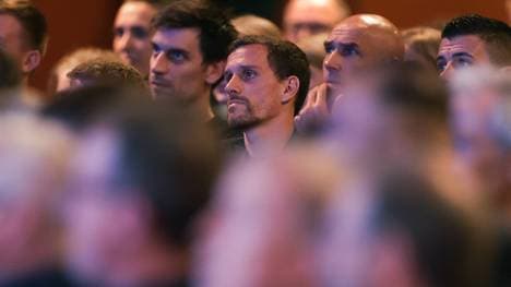 Simon Zoller im Fokus, hier bei der Hauptversammlung des VfL Bochum 