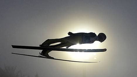 Das deutsche Team mit Andreas Wellinger landete auf Platz fünf