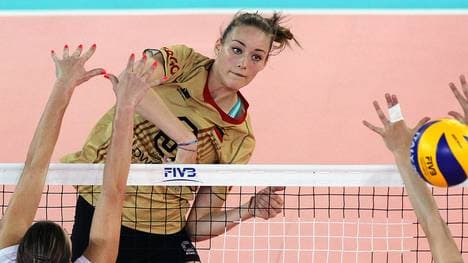 Diagonalangreiferin Louisa Lippmann ist seit 2014 Nationalspielerin