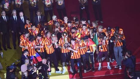 Galatasaray ließ es nach dem erfolgreichen Saison-Endspurt mächtig krachen.