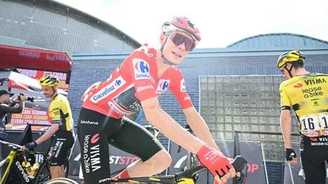 Jonas Vingegaard steht bei der Vuelta vor dem Gesamtsieg