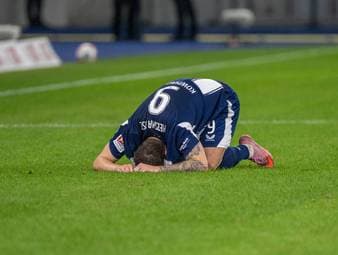 Schock für Hertha in letzter Sekunde