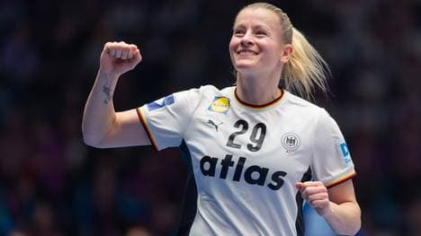 Erneut treffsicher: DHB-Kapitänin Antje Döll