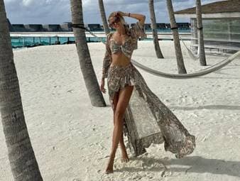 Die deutsche Leichtathletin Alica Schmidt macht Urlaub auf den Malediven – auf Instagram nimmt sie ihre Follower mit auf die Reise.