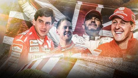 Lewis Hamilton und Sebastian Vettel schaffen es im Ranking in die Top-15