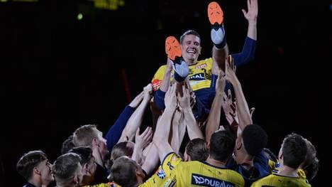 Andy Schmid hat bei den Rhein-Neckar Löwen sein letztes Heimspiel bestritten