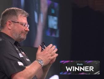 James Wade gewinnt sein erstes Spiel bei der Darts-WM 2026 gegen Ruysei Azemoto souverän und spielt in der zweiten Runde gegen Ricky Evans.