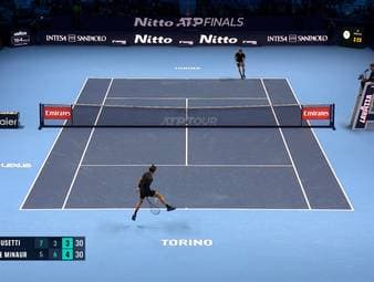 Lorenzo Musetti setzt bei den ATP Finals in Turin ein starkes Lebenszeichen. Gegen Alex de Minaur liefert der Italiener eine teils spektakuläre Tennis-Show ab - und wird zwischenzeitlich fast schon übermütig.