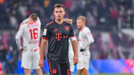Joshua Kimmich stand beim Gegentreffer der Bayern gegen Leipzig im Mittelpunkt