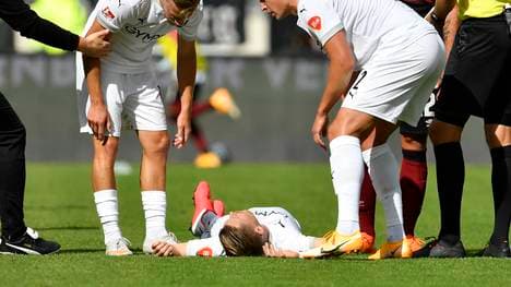 Denis Linsmayer verletzte sich gegen Nürnberg