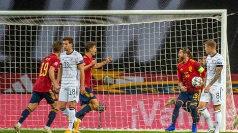Deutschland verliert 0:6 gegen Spanien