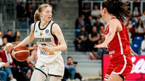 Frieda Bühner ragte beim DBB-Team heraus