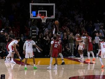 Bam Adebayo ist an einem denkwürdigen Abend in der NBA nicht aufzuhalten - und liefert eine Punkteausbeute für die Ewigkeit.