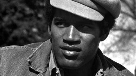 Der junge O.J. Simpson in den Siebzigern