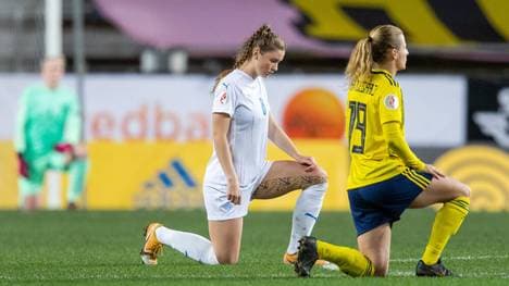 Karolina Lea Vilhjalmsdottir (l.) wechselt zum FC Bayern