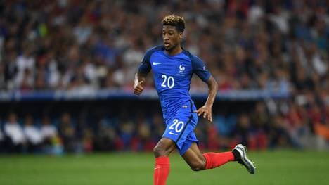 Kingsley Coman erreichte gegen die Schweiz  32,8 km/h