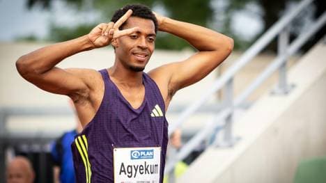 Rekordmann Emil Agyekum