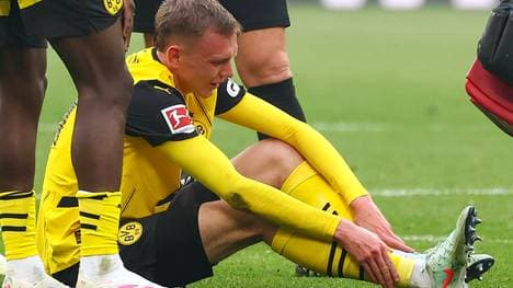 BVB-Star Maximilian Beier musste verletzt ausgewechselt werden
