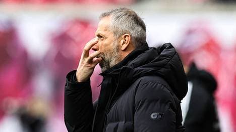 Trainer Marco Rose gerät zunehmend unter Druck