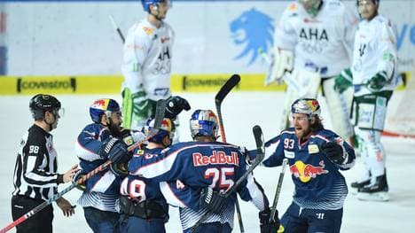 Der EHC Red Bull München hat ein wahres Marathon-Match für sich entschieden