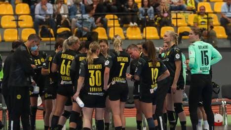 Die BVB-Handballerinnen konnten am Dienstagmorgen nicht trainieren