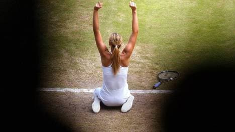 Maria Sharapova gewann 2004 mit 17 Jahren in Wimbledon