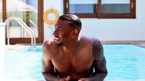 Jerome Boateng ist im Urlaub