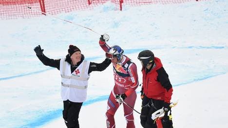 Aksel Lund Svindal will sich nach seinem Kreuzbandriss zurückkämpfen