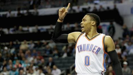 Oklahoma City Thunder, Charlotte Hornets, NBA, Russell Westbrook