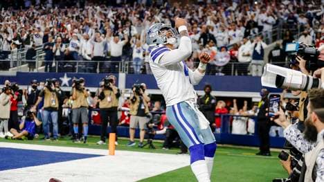 Dak Prescott scheiterte mit den Dallas Cowboys in den NFL-Playoffs an den San Francisco 49ers
