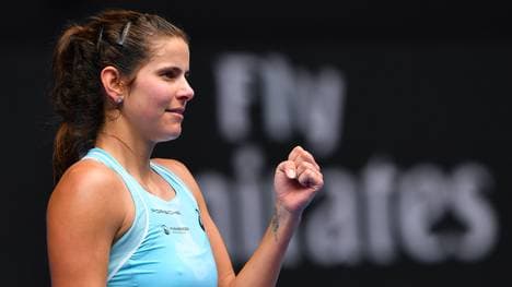 Julia Görges freut sich über den Einzug in die Top Ten der Weltrangliste