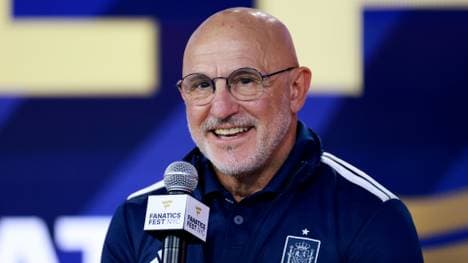 Luis de la Fuente konzentriert sich auf seine Arbeit