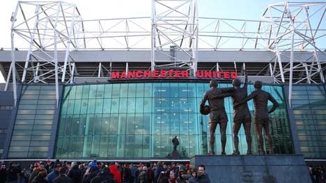 Im Old Trafford trägt normalerweise Manchester United seine Heimspiele aus