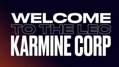 Karmine Corp löst in der LEC Astralis ab und wird zum kommenden Split Teil der LEC