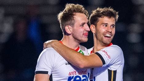 Niklas Wellen (l.) and Timm Herzbruch (r.) erzielten zusammen gleich fünf Tore Deutschland