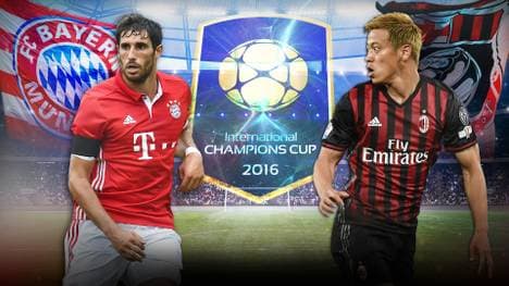 Javi Martinez und der FC Bayern treffen während ihrer USA-Tour auf den AC Mailand