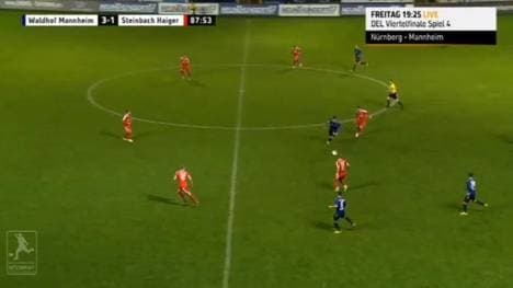 Waldhof siegt gegen Steinbach