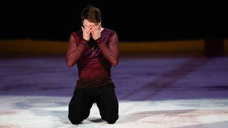 Maxim Naumov gedachte bei Legacy on Ice seinen verunglückten Eltern