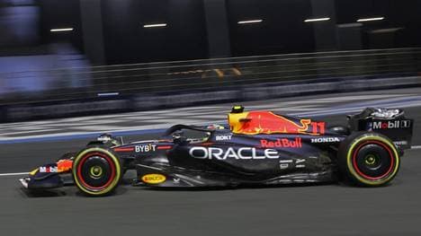 Auf der Jagd nach der Bestzeit: Sergio Perez 